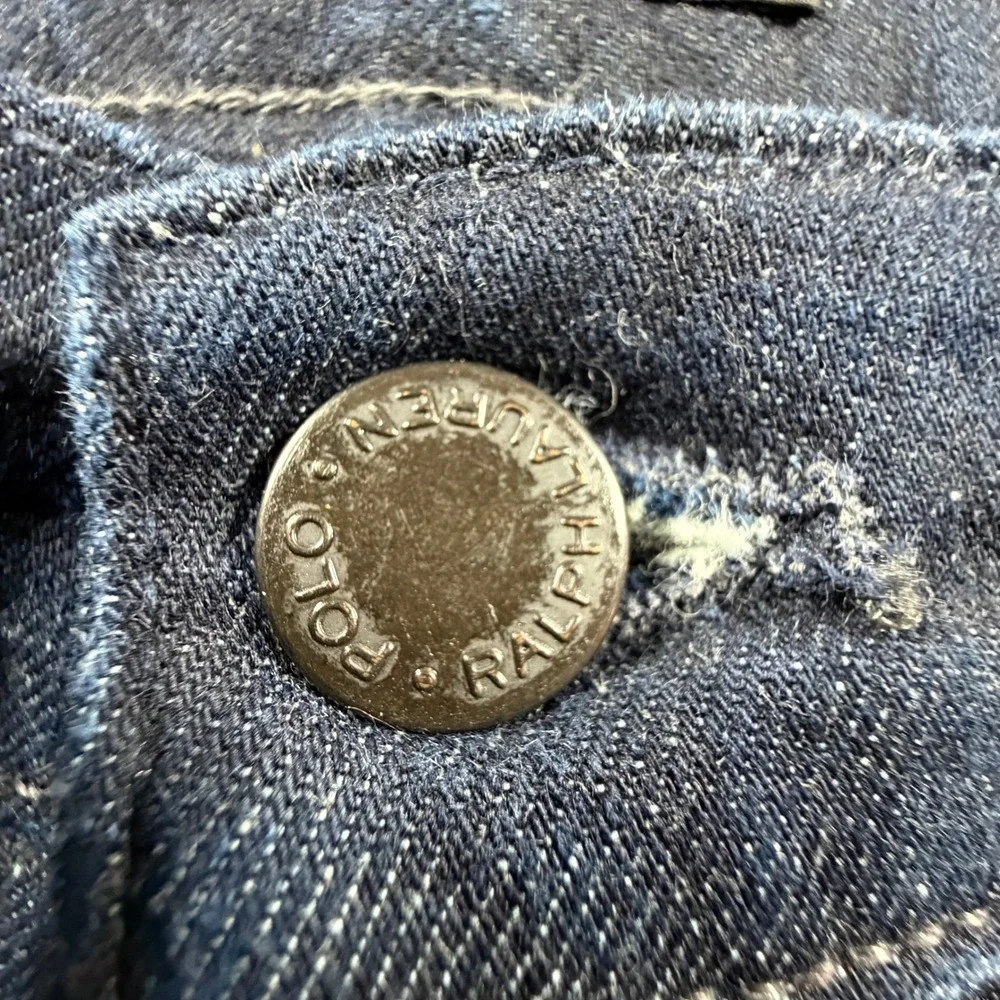 Polo Ralph Lauren Sullivan Slim Jeans Mens 34x32 Dark Wash Indigo Denim Pants - Picture 7 of 12